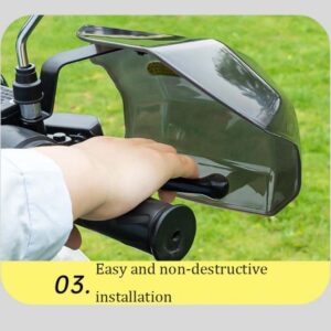 هندگارد و بادگیر موتورسیکلت مدل bug2200