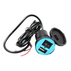 شارژر موبایل موتور سیکلت کلید دار روی فرمان