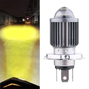 لامپ هدلایت موتور سیکلت مدل LED-SINGL پایه H4